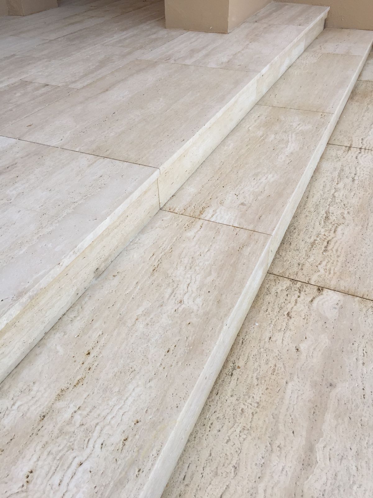 Travertine Stair Treads