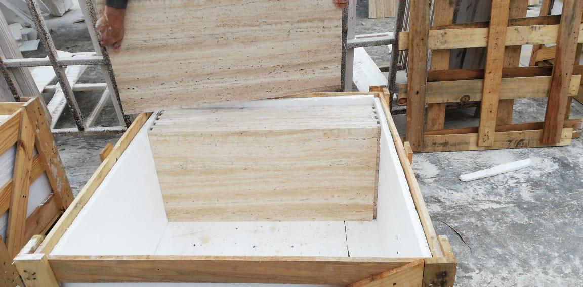 Beige Travertine Tiles