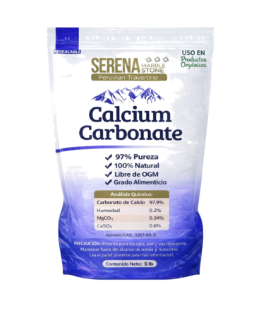 Natural Calcium Carbonate 97.98% CaCO₃